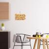 Totally Bamboo Arizona State Shaped Cutting Board and Charcuterie Serving Platter with Artwork by Fish Kiss, Includes Hang Tie for Wall Display(Pennsylvania)