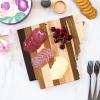 Totally Bamboo Rock & Branch Series Shiplap Oklahoma State Shaped Wood Serving and Cutting Board | Great for Wall Art 16-3/4″ x 9″ x 5/8″(Arkansas)