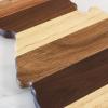 Totally Bamboo Rock & Branch Series Shiplap Oklahoma State Shaped Wood Serving and Cutting Board | Great for Wall Art 16-3/4″ x 9″ x 5/8″(Idaho)
