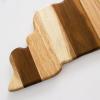 Totally Bamboo Rock & Branch Series Shiplap Oklahoma State Shaped Wood Serving and Cutting Board | Great for Wall Art 16-3/4″ x 9″ x 5/8″(Kentucky)