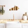 Totally Bamboo Rock & Branch Series Shiplap Oklahoma State Shaped Wood Serving and Cutting Board | Great for Wall Art 16-3/4″ x 9″ x 5/8″(Kentucky)