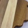 Totally Bamboo Rock & Branch Series Shiplap Oklahoma State Shaped Wood Serving and Cutting Board | Great for Wall Art 16-3/4″ x 9″ x 5/8″(Michigan)