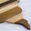 Totally Bamboo Rock & Branch Series Shiplap Oklahoma State Shaped Wood Serving and Cutting Board | Great for Wall Art 16-3/4″ x 9″ x 5/8″(Minnesota)