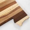 Totally Bamboo Rock & Branch Series Shiplap Oklahoma State Shaped Wood Serving and Cutting Board | Great for Wall Art 16-3/4″ x 9″ x 5/8″(Mississippi)