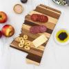 Totally Bamboo Rock & Branch Series Shiplap Oklahoma State Shaped Wood Serving and Cutting Board | Great for Wall Art 16-3/4″ x 9″ x 5/8″(Mississippi)
