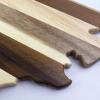 Totally Bamboo Rock & Branch Series Shiplap Oklahoma State Shaped Wood Serving and Cutting Board | Great for Wall Art 16-3/4″ x 9″ x 5/8″(North Carolina)