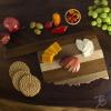 Totally Bamboo Rock & Branch Series Shiplap Oklahoma State Shaped Wood Serving and Cutting Board | Great for Wall Art 16-3/4″ x 9″ x 5/8″(Oklahoma)