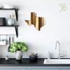 Totally Bamboo Rock & Branch Series Shiplap Oklahoma State Shaped Wood Serving and Cutting Board | Great for Wall Art 16-3/4″ x 9″ x 5/8″(Texas)