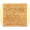 Totally Bamboo A Slice of Life North Carolina State Serving and Cutting Board, 11″ x 8.75″(Arkansas)