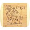 Totally Bamboo A Slice of Life North Carolina State Serving and Cutting Board, 11″ x 8.75″(Georgia)