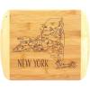 Totally Bamboo A Slice of Life North Carolina State Serving and Cutting Board, 11″ x 8.75″(New York)