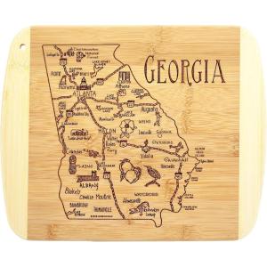 Totally Bamboo A Slice of Life North Carolina State Serving and Cutting Board, 11″ x 8.75″(Georgia)