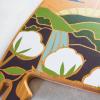 Totally Bamboo Wyoming State Shaped Cutting Board and Charcuterie Serving Platter with Artwork by Summer Stokes, Includes Hang Tie for Wall Display(Alabama)
