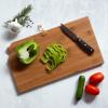 Totally Bamboo Wyoming State Shaped Cutting Board and Charcuterie Serving Platter with Artwork by Summer Stokes, Includes Hang Tie for Wall Display(Kansas)