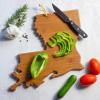 Totally Bamboo Wyoming State Shaped Cutting Board and Charcuterie Serving Platter with Artwork by Summer Stokes, Includes Hang Tie for Wall Display(Louisiana)