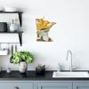 Totally Bamboo Wyoming State Shaped Cutting Board and Charcuterie Serving Platter with Artwork by Summer Stokes, Includes Hang Tie for Wall Display(Minnesota)