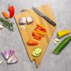 Totally Bamboo Wyoming State Shaped Cutting Board and Charcuterie Serving Platter with Artwork by Summer Stokes, Includes Hang Tie for Wall Display(Nevada)