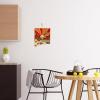 Totally Bamboo Wyoming State Shaped Cutting Board and Charcuterie Serving Platter with Artwork by Summer Stokes, Includes Hang Tie for Wall Display(New Mexico)