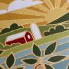 Totally Bamboo Wyoming State Shaped Cutting Board and Charcuterie Serving Platter with Artwork by Summer Stokes, Includes Hang Tie for Wall Display(Ohio)