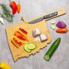 Totally Bamboo Wyoming State Shaped Cutting Board and Charcuterie Serving Platter with Artwork by Summer Stokes, Includes Hang Tie for Wall Display(Oklahoma)