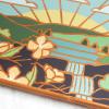 Totally Bamboo Wyoming State Shaped Cutting Board and Charcuterie Serving Platter with Artwork by Summer Stokes, Includes Hang Tie for Wall Display(Pennsylvania)