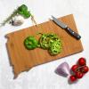 Totally Bamboo Wyoming State Shaped Cutting Board and Charcuterie Serving Platter with Artwork by Summer Stokes, Includes Hang Tie for Wall Display(South Dakota)