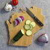 Totally Bamboo Wyoming State Shaped Cutting Board and Charcuterie Serving Platter with Artwork by Summer Stokes, Includes Hang Tie for Wall Display(Wisconsin)