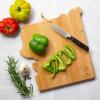 Totally Bamboo Wyoming State Shaped Cutting Board and Charcuterie Serving Platter with Artwork by Summer Stokes, Includes Hang Tie for Wall Display(Yellowstone)