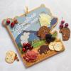 Totally Bamboo Wyoming State Shaped Cutting Board and Charcuterie Serving Platter with Artwork by Summer Stokes, Includes Hang Tie for Wall Display(Yellowstone)