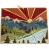 Totally Bamboo Wyoming State Shaped Cutting Board and Charcuterie Serving Platter with Artwork by Summer Stokes, Includes Hang Tie for Wall Display(Colorado)