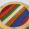 Totally Bamboo Baltique Marrakesh Collection Salt Cellar and Storage Box, Bamboo and Colored Birch Wood, 8 Ounce Capacity