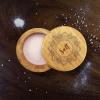 Totally Bamboo Salt Cellar Bamboo Storage Box with Magnetic Swivel Lid, 6 Ounce Capacity, Salt Engraved on Lid(Mandala Flower)