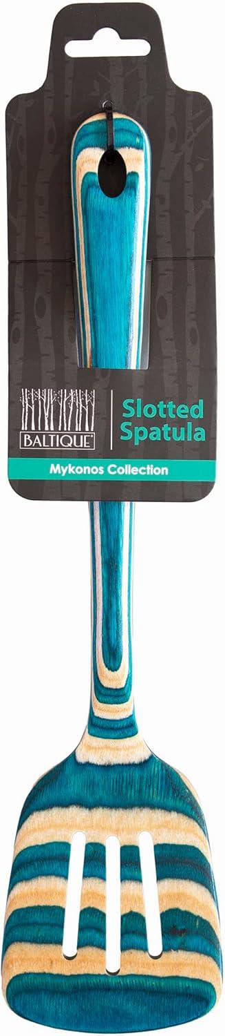 imageTotally Bamboo Baltique Mykonos Collection 1212 Wooden Slotted Spatula Safe for Nonstick