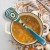 Baltique Mykonos Collection Wooden Cooking Spoon — 12.5-Inch Kitchen Utensil for Mixing, Stirring, Serving — Safe for Nonstick Cookware(12.5″)