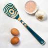 Baltique Mykonos Collection Wooden Cooking Spoon — 12.5-Inch Kitchen Utensil for Mixing, Stirring, Serving — Safe for Nonstick Cookware(12.5″)