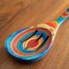 Totally Bamboo Baltique Montego Bay Collection 12-1/2″ Wooden Slotted Cooking Spoon, Safe for Nonstick(Slotted Cooking Spoon)