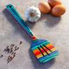 Totally Bamboo Baltique Montego Bay Collection 12-1/2″ Wooden Slotted Cooking Spoon, Safe for Nonstick(Slotted Spatula)