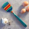 Totally Bamboo Baltique Montego Bay Collection 12-1/2″ Wooden Slotted Cooking Spoon, Safe for Nonstick(Spatula)