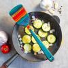 Totally Bamboo Baltique Montego Bay Collection 12-1/2″ Wooden Slotted Cooking Spoon, Safe for Nonstick(Spatula)