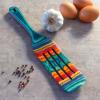 Totally Bamboo Baltique Montego Bay Collection 12-1/2″ Wooden Slotted Cooking Spoon, Safe for Nonstick(Spurtle)