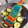 Totally Bamboo Baltique Montego Bay Collection 12-1/2″ Wooden Slotted Cooking Spoon, Safe for Nonstick(Spurtle)