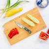 Totally Bamboo Destination Kansas State Shaped Serving and Cutting Board, Includes Hang Tie for Wall Display(16.8″L x 9.3″W)