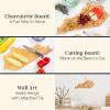 Totally Bamboo Destination Kentucky Shaped Cutting Board – Bamboo Charcuterie and Serving Board with Hang Tie for Wall Display