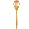 Totally Bamboo Soup and Sauce Ladle(14″ Slotted Spoon)