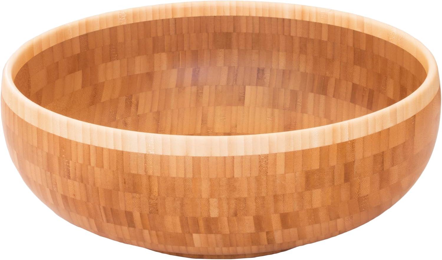 imageTotally Bamboo Classic Bamboo Serving Bowl 10 x 10 x 312Twotone