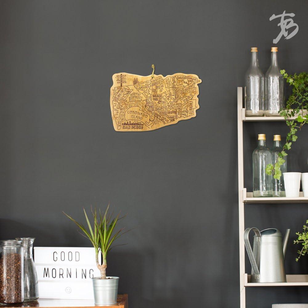 imageTotally Bamboo San Diego City Life Bamboo Serving and Cutting Board