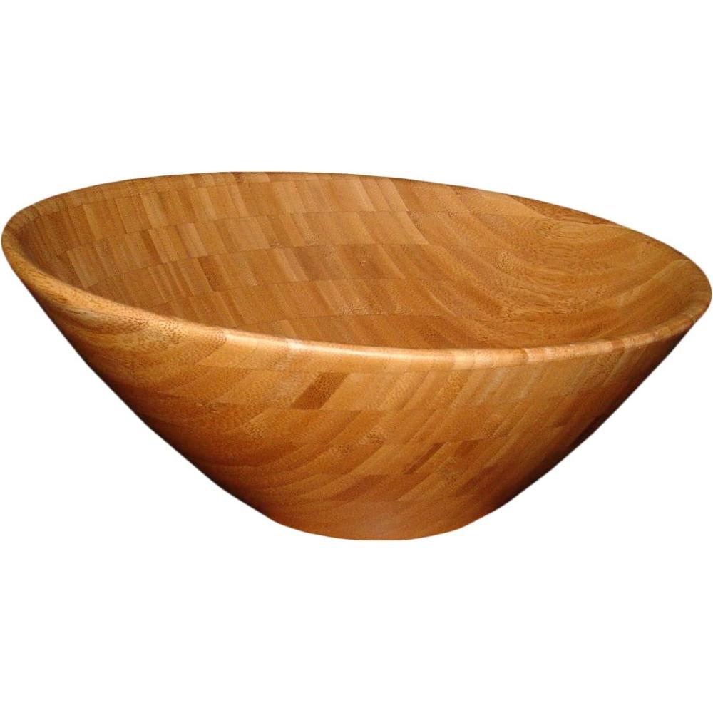 imageTotally Bamboo Metro Large Bamboo Serving Bowl 14 x 14 x 6