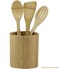 Totally Bamboo 5-Piece Cooking Utensil Set, 12″ Long(3-Piece Utensil Set – 14″)