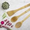 Totally Bamboo 5-Piece Cooking Utensil Set, 12″ Long(3-Piece Utensil Set – 14″)