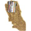 Totally Bamboo Chicago City Life Cutting Board, 7-7/8″ x 15-3/4″